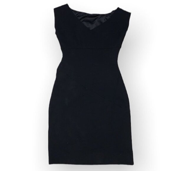 diane Von Furstenberg black Jori  sheath dress size 2 - Picture 6 of 11